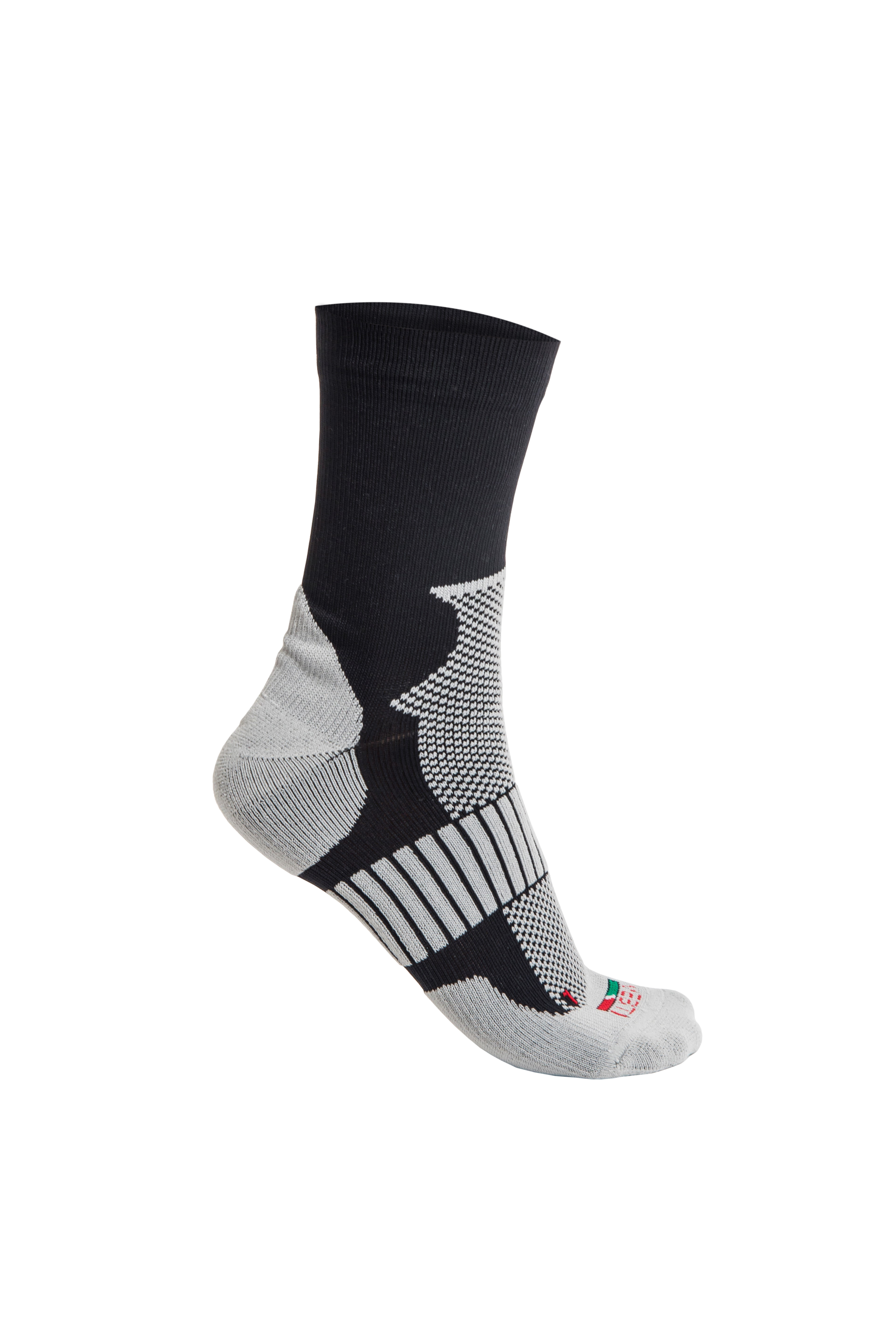 Meias Performance Cross - E3 - Preto/Cinza Tamanho 35-38