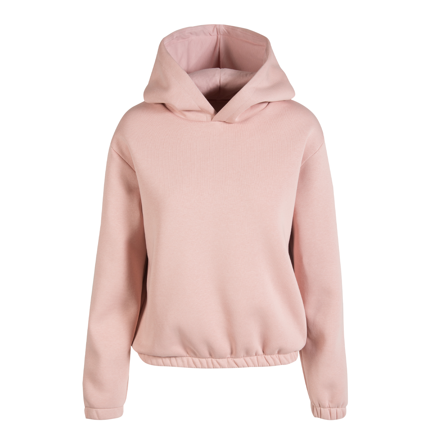 Sweatshirt boxy de mulher com capuz - RP - Rosa Pó
