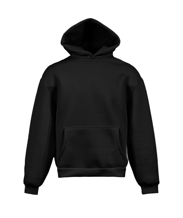 Sweatshirt boxy suave com capuz - 12 - Preto