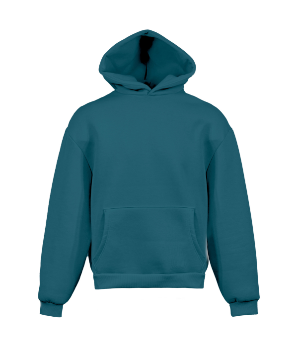 Sweatshirt boxy suave com capuz - PT - Óleo