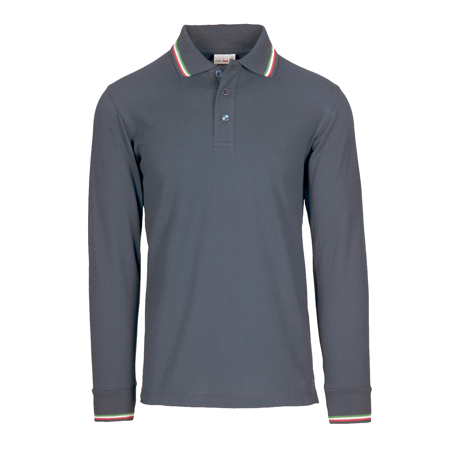 Polo de piqué de manga comprida - 22E - Líder ECO