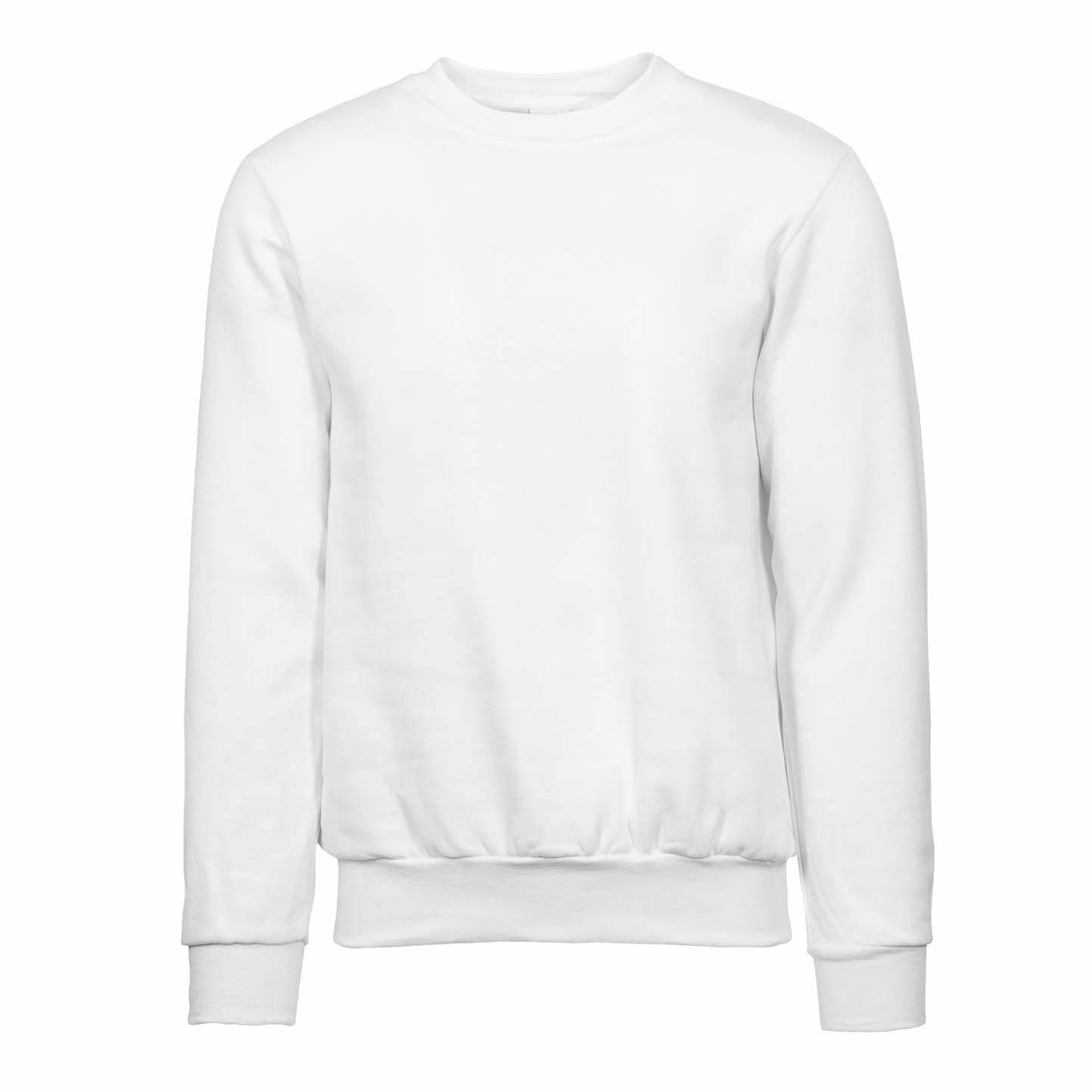 Moletom de gola redonda - 99 - Branco