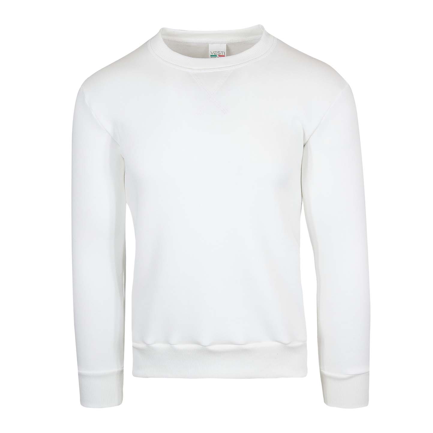 Moletom de gola redonda - 98 - Branco Creme
