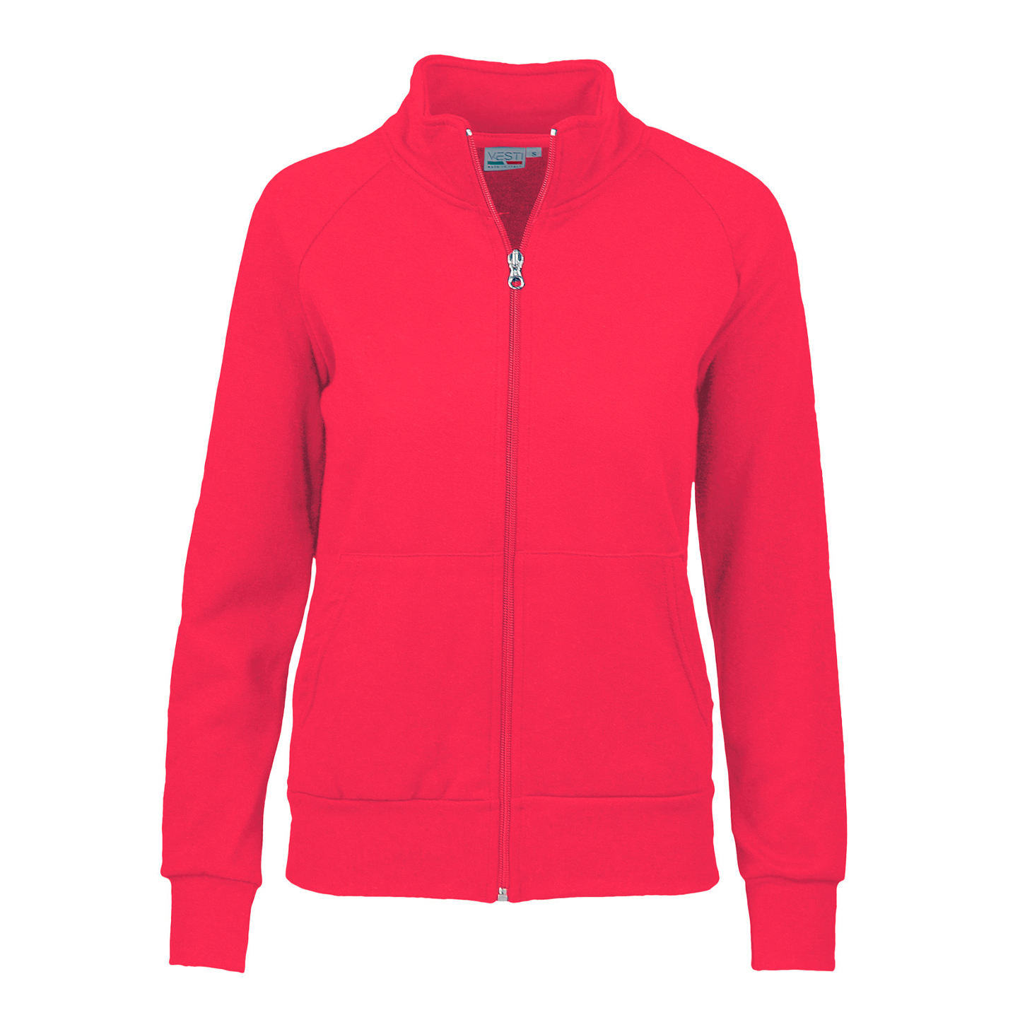 Jaqueta infantil, moletom, tecido felpudo francês - 28 - Vermelho Esportivo