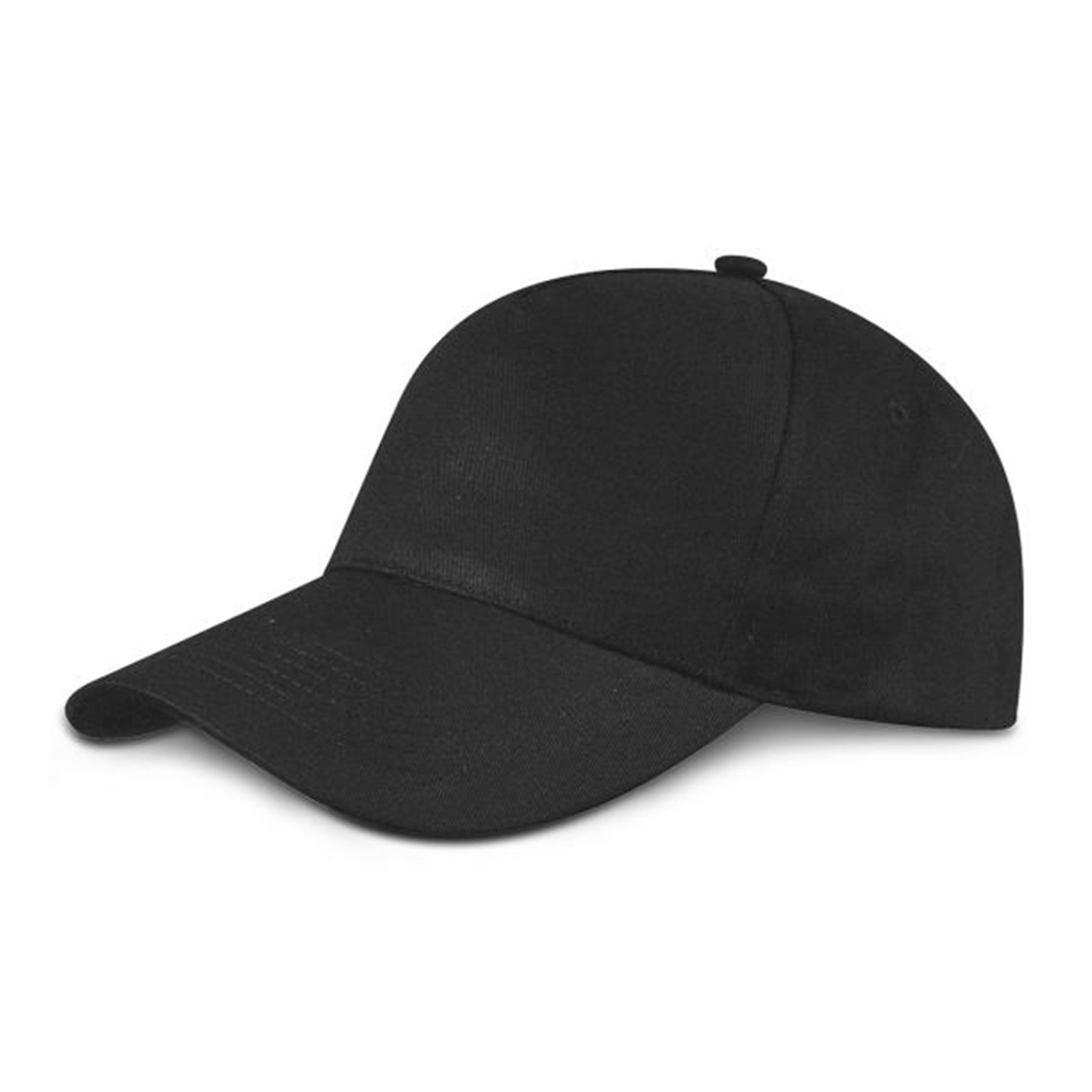 Boné de beisebol 5 painéis - Preto