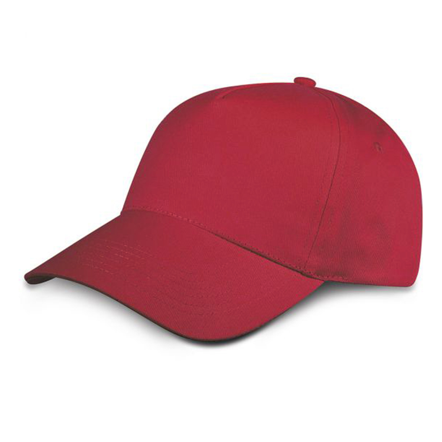 Boné de beisebol 5 painéis - RD - Vermelho