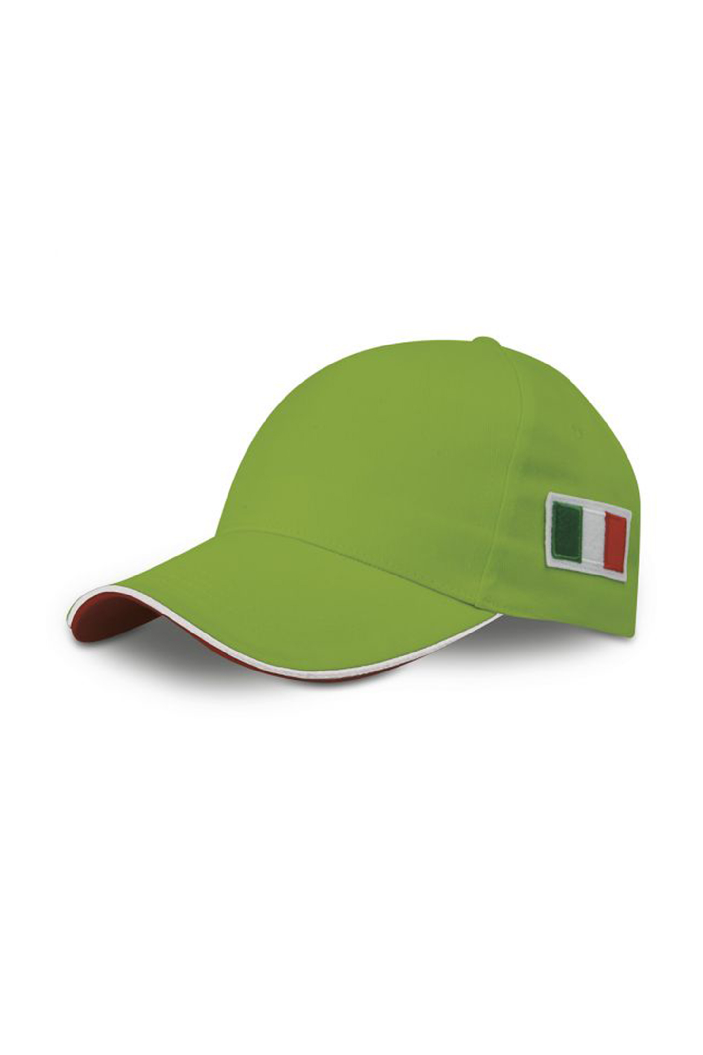 Boné de bandeira com 5 painéis - LE - Limão