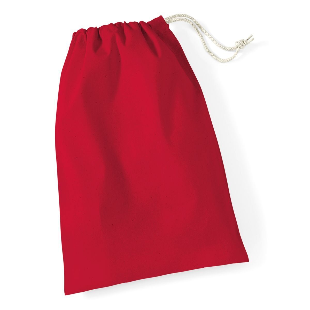 Sacola de algodão tamanho M - CSR - Vermelho clássico