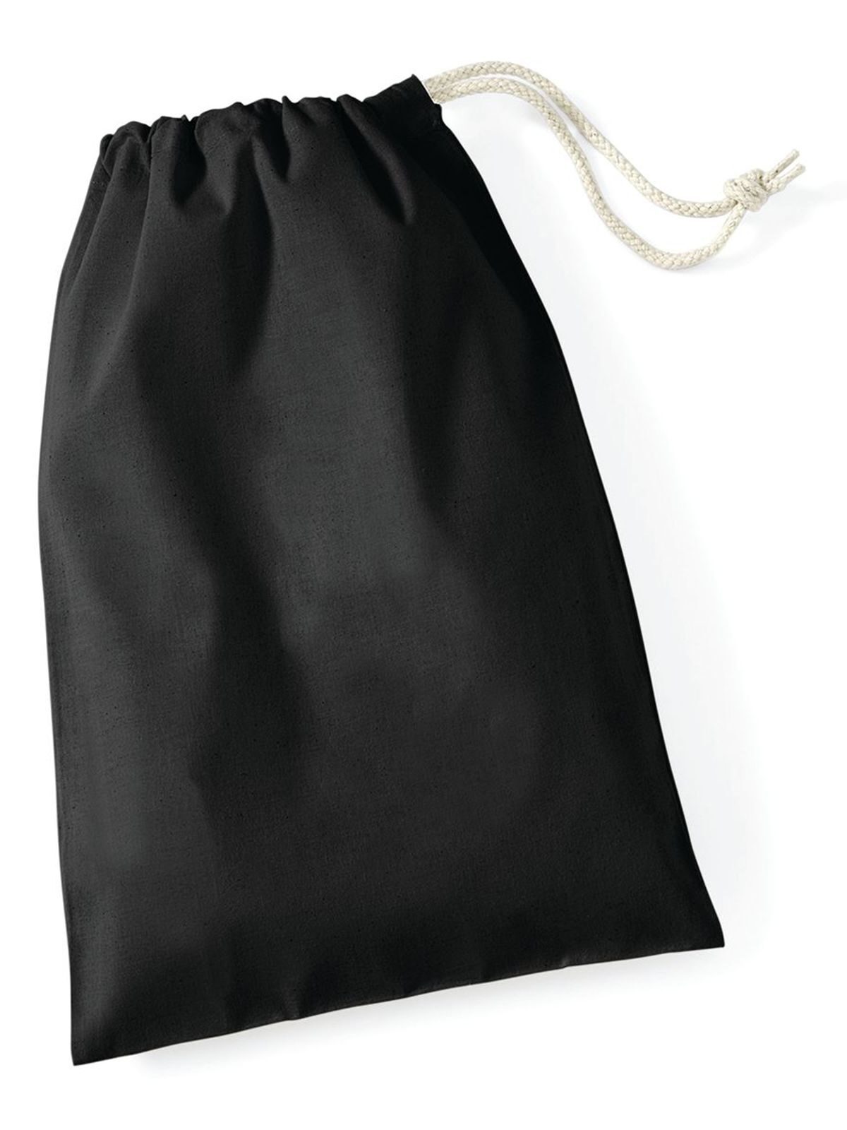 Sacola de algodão tamanho P - BLK - Preto