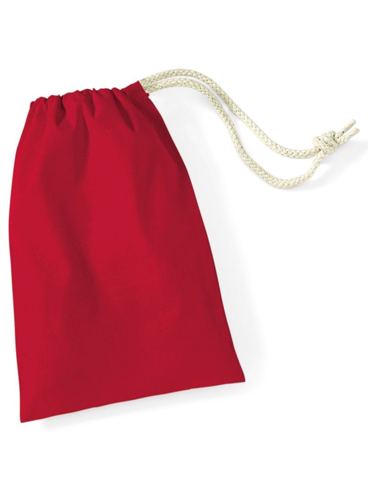 Sacola de algodão tamanho XS - CSR - Vermelho clássico