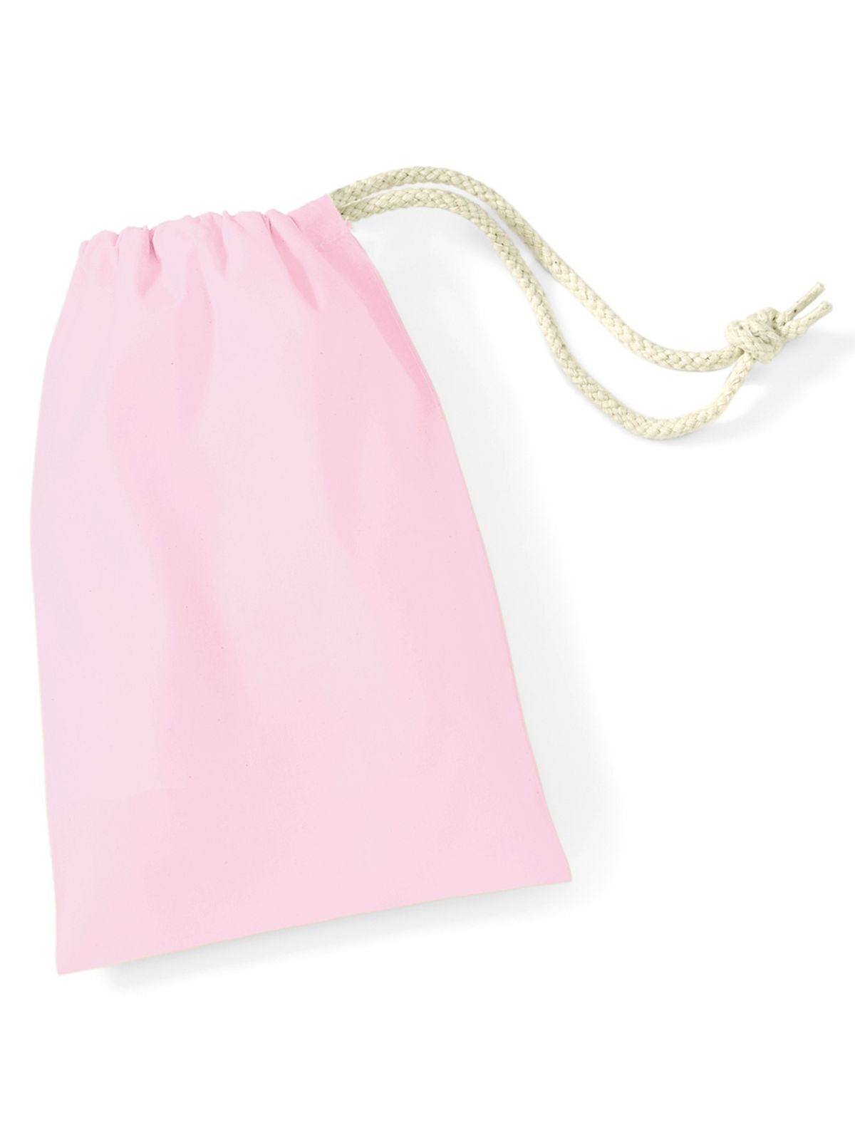 Sacola de algodão tamanho XS - CPI - Rosa clássico