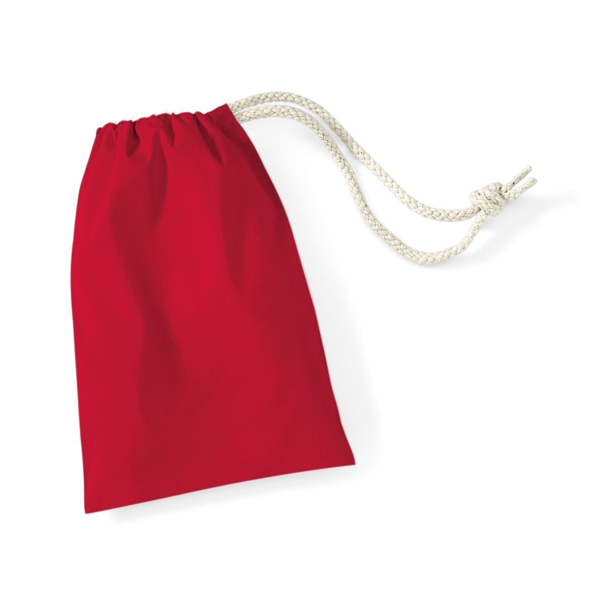 Sacola de algodão tamanho XXS - CSR - Vermelho clássico