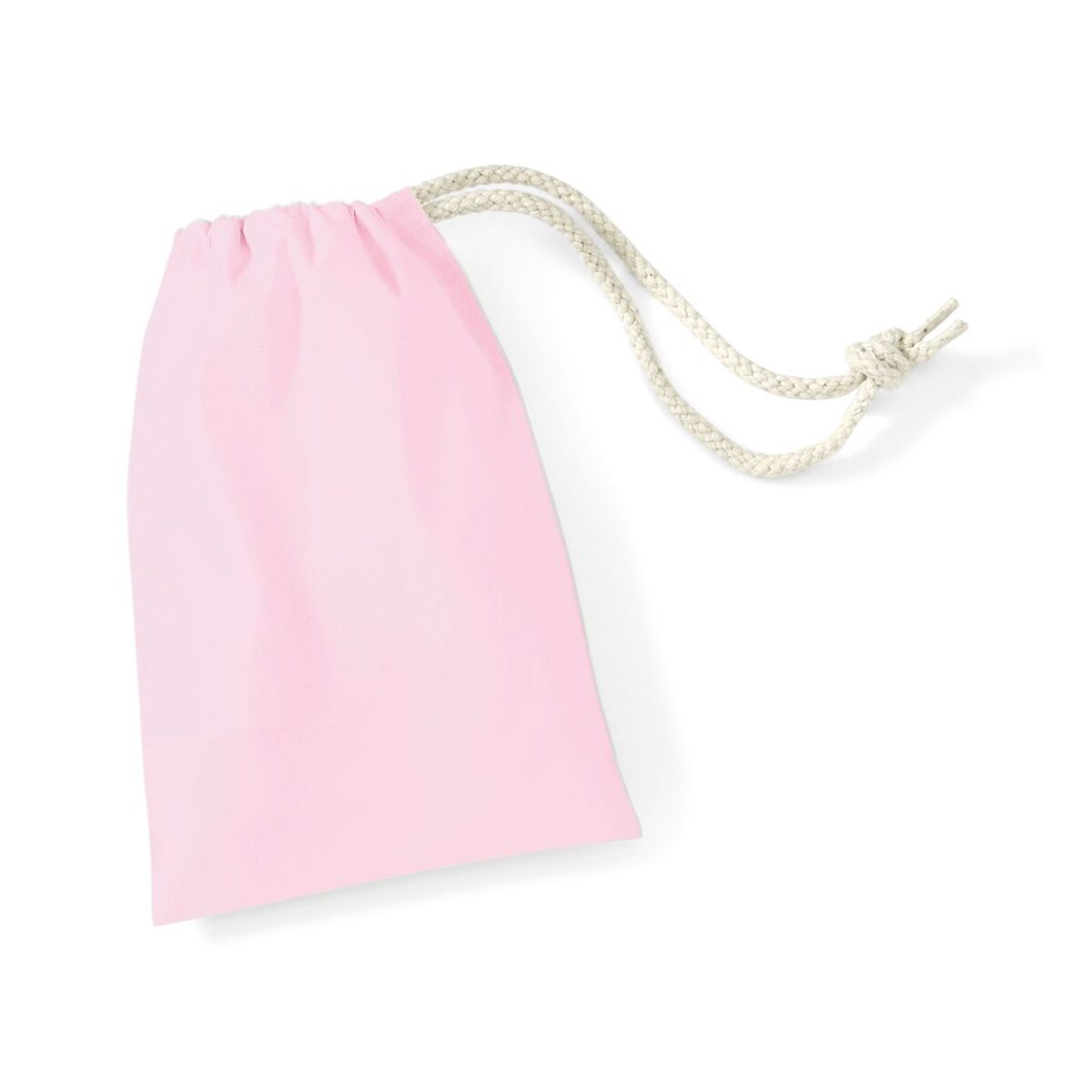 Sacola de algodão tamanho XXS - CPI - Rosa clássico