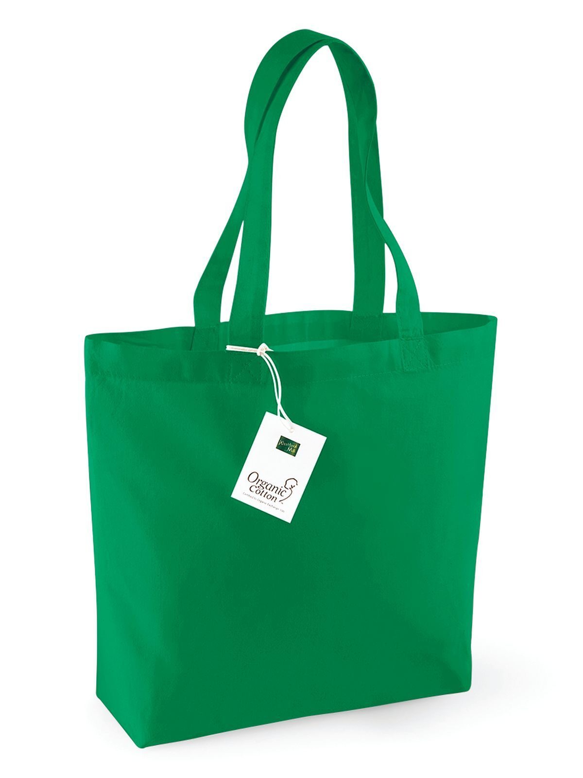 Sacola de algodão orgânico - KEL - Kelly Green