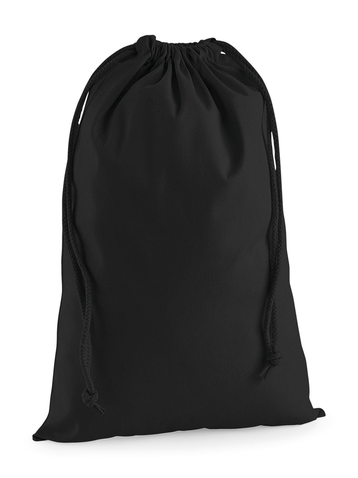 Saco de algodão premium tamanho G - BLK - Preto