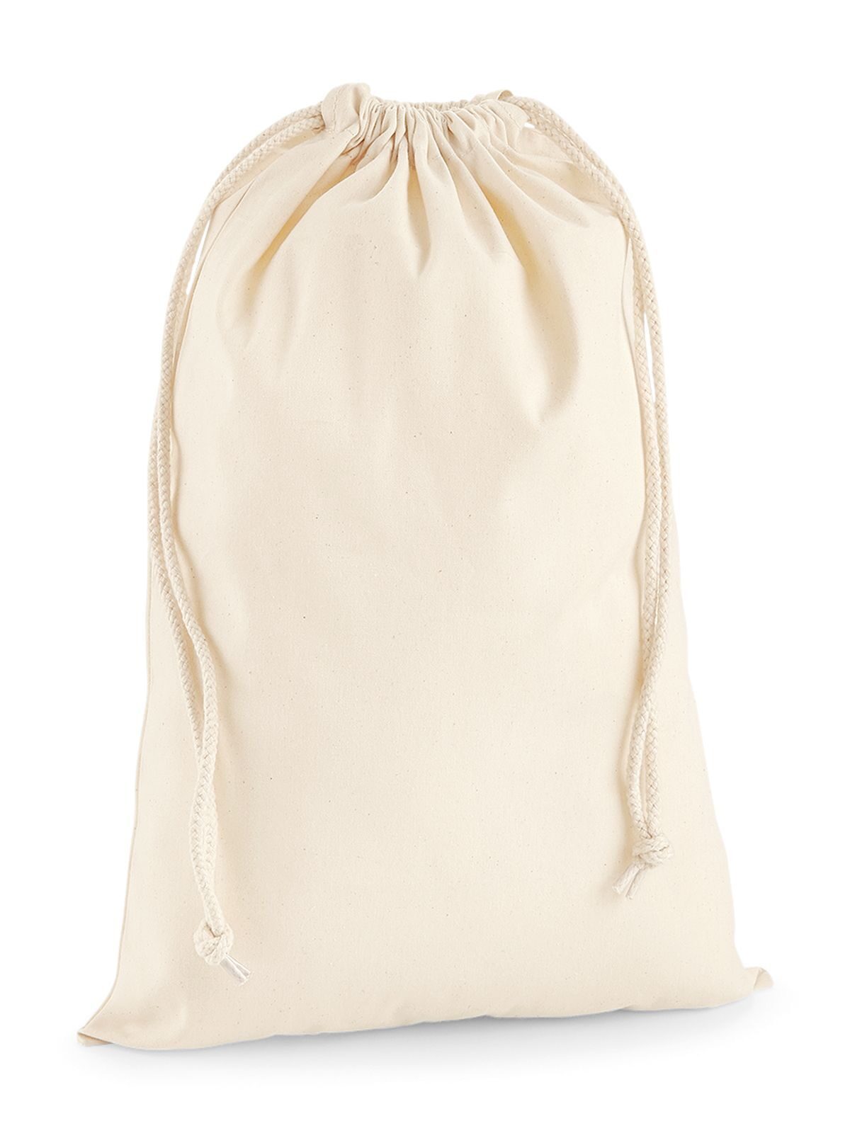 Saco de algodão premium tamanho G - NAT - Natural