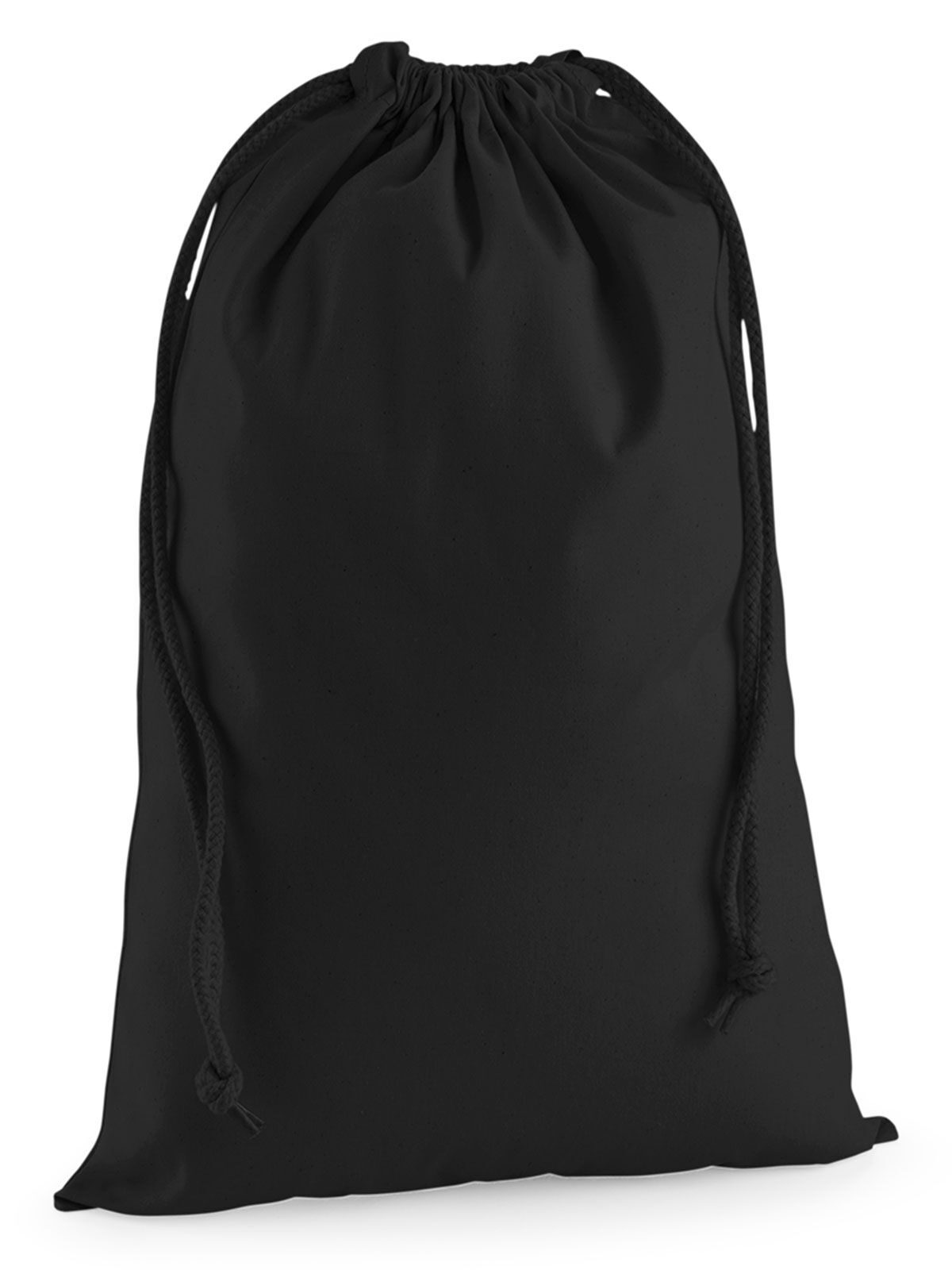 Saco de algodão premium tamanho XL - BLK - Preto