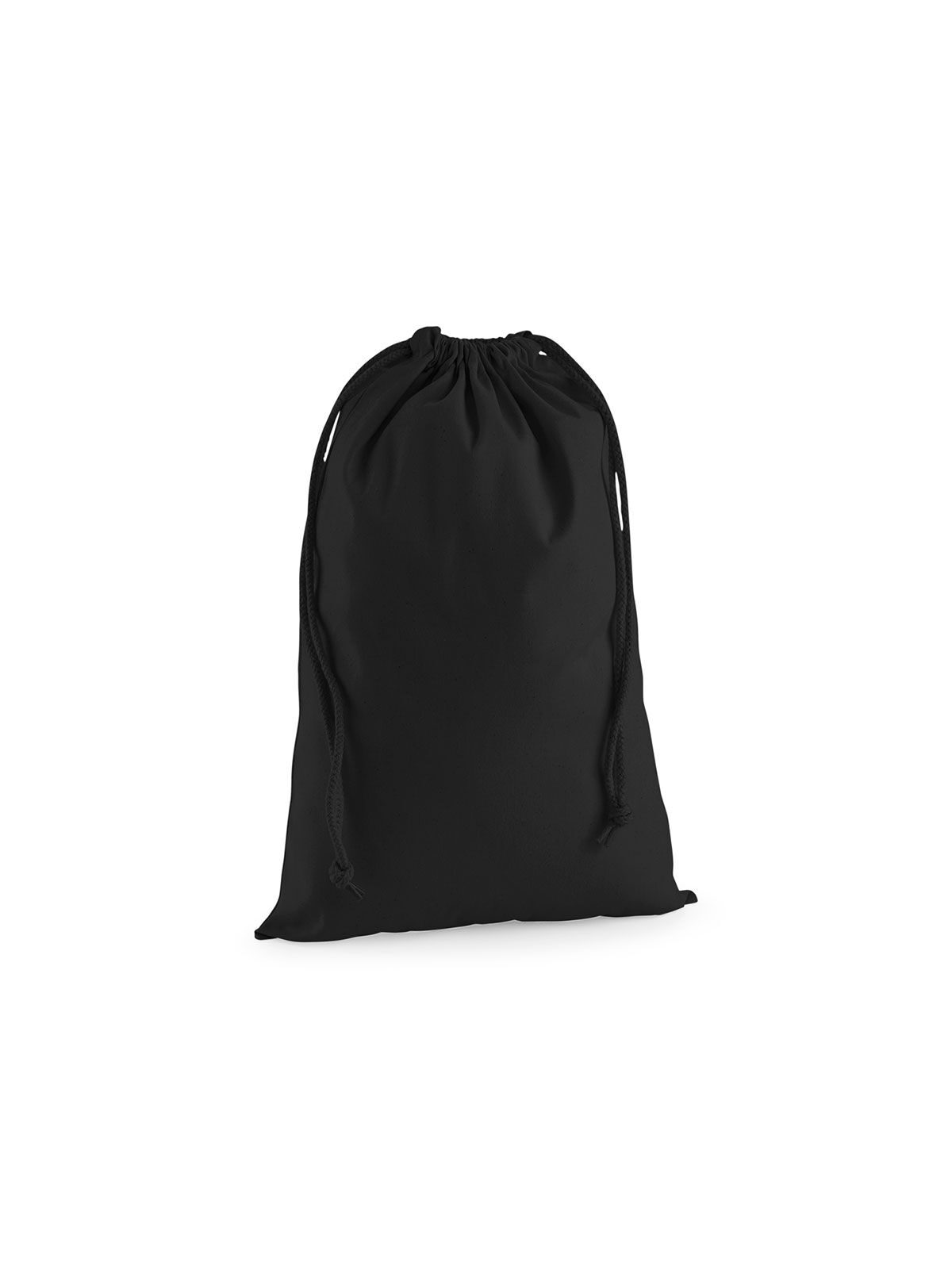 Saco de algodão premium tamanho XS - BLK - Preto