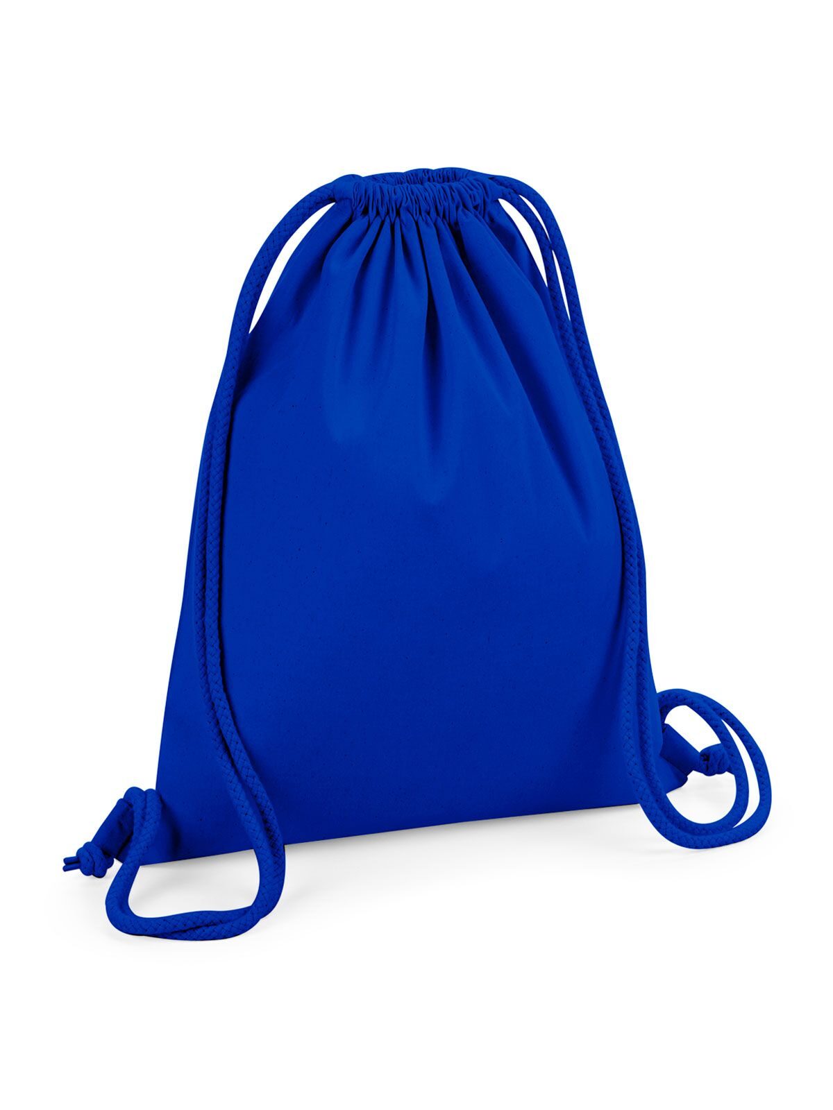 Gymsac de algodão orgânico premium - BRO - Realeza brilhante
