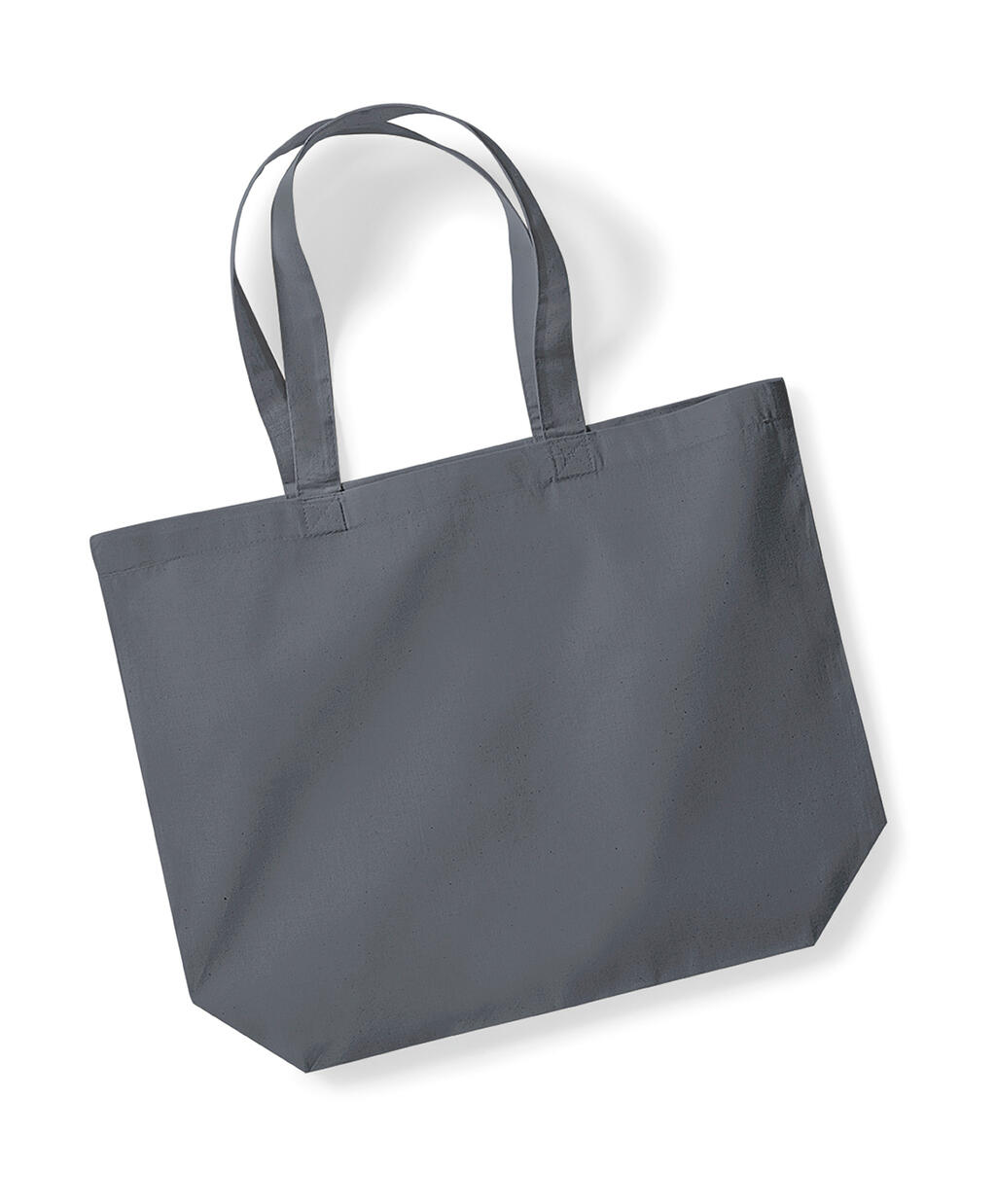 Bolsa Maxi de Algodão Orgânico Premium - GPH - Cinza grafite