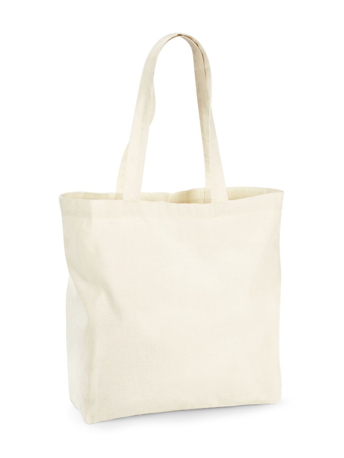 Bolsa Maxi de Algodão Orgânico Premium - NAT - Natural