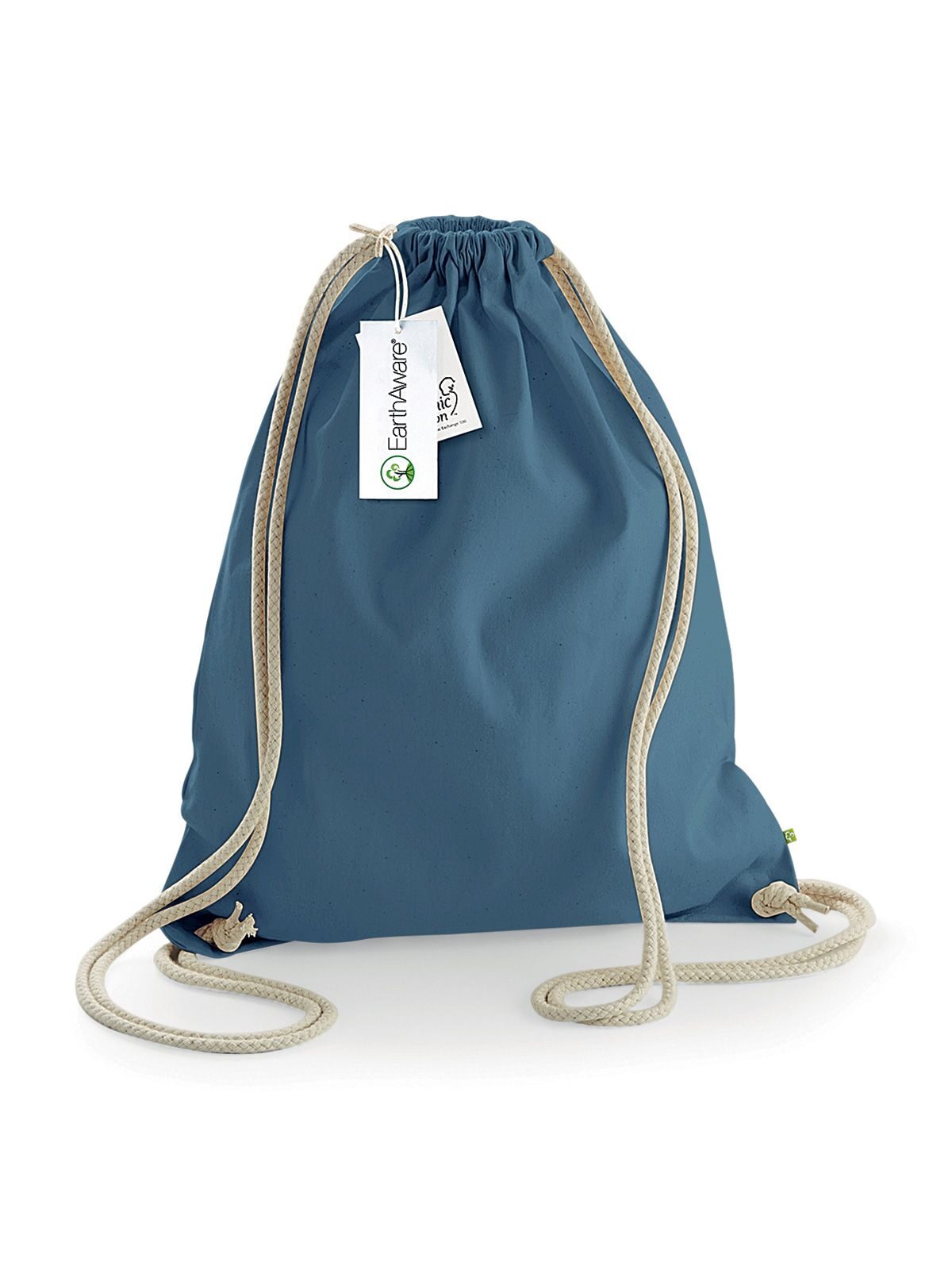 EarthAware® Gymsac Orgânico - AIR - Azul da Força Aérea
