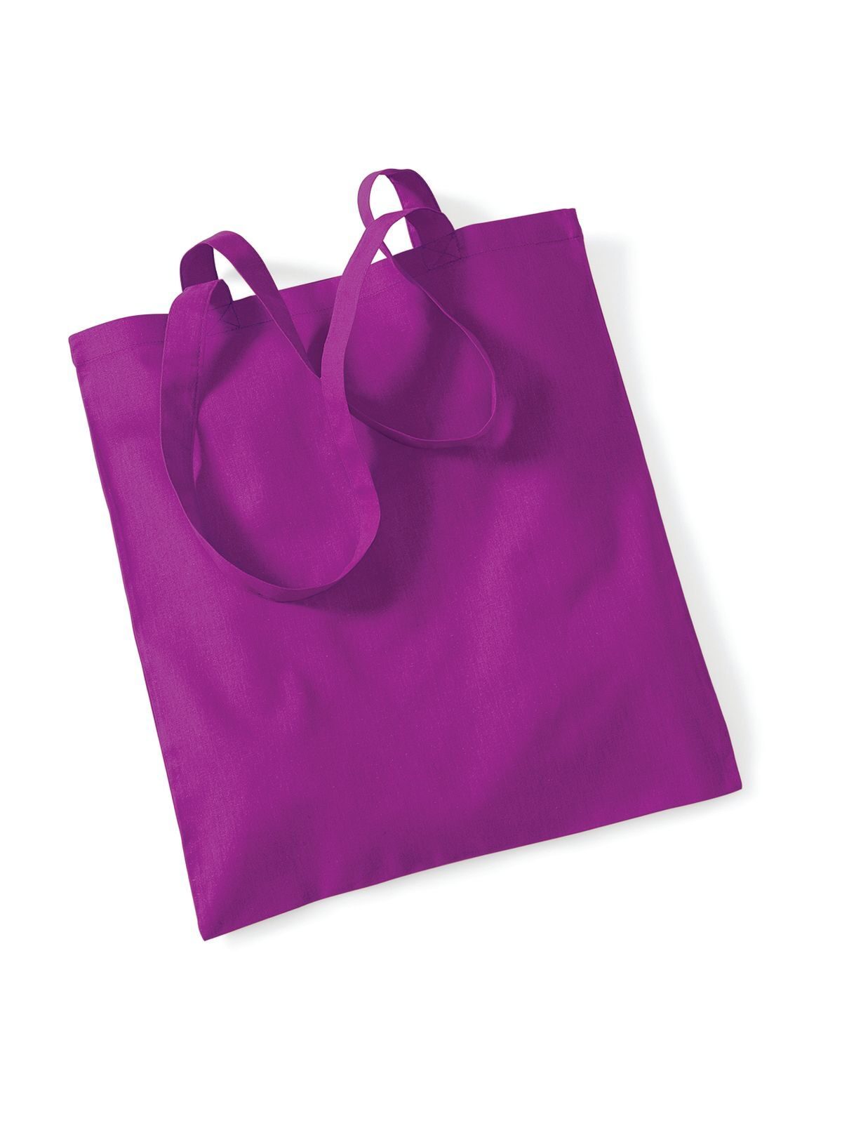 Bolsa reutilizável com alças longas. - MAG - Magenta
