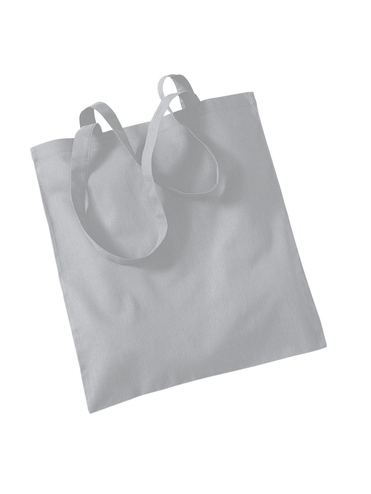 Bolsa reutilizável com alças longas. - PUG - Cinza puro