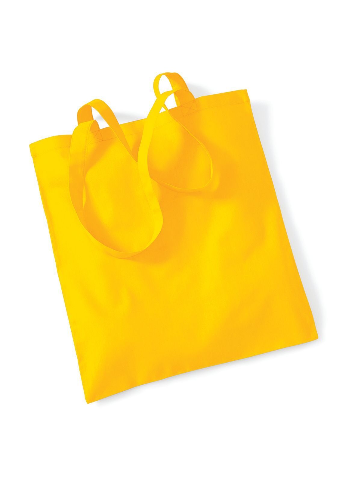 Bolsa reutilizável com alças longas. - SUN - Girassol
