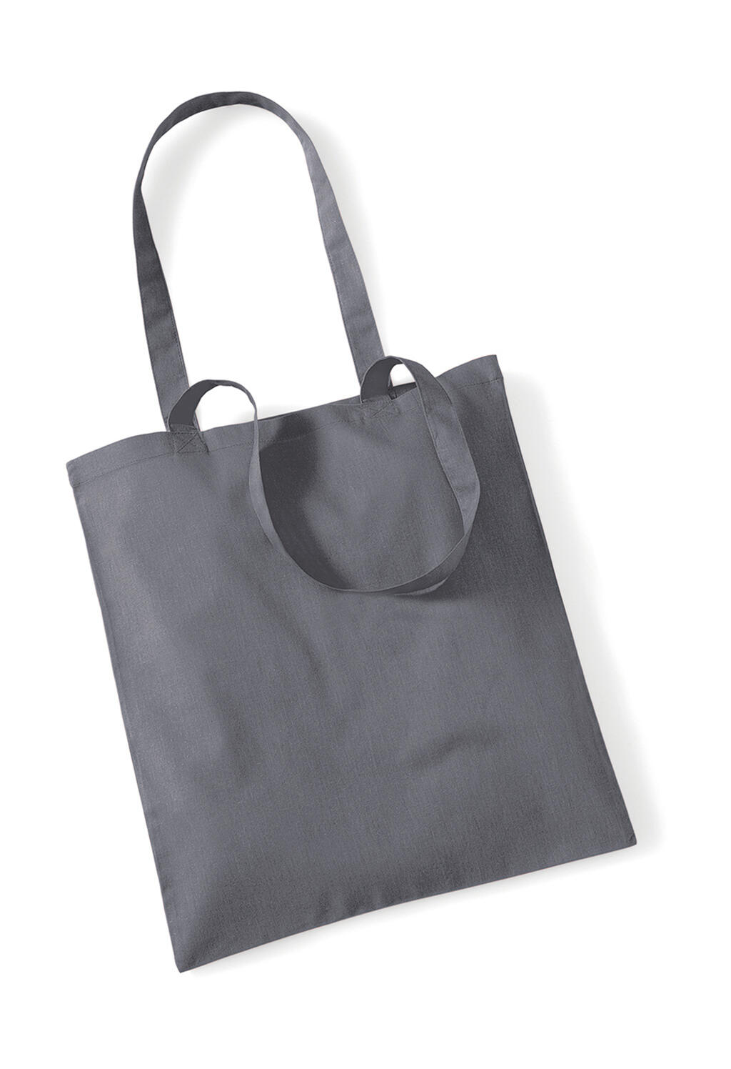 Bolsa reutilizável com alças longas. - GPH - Cinza grafite