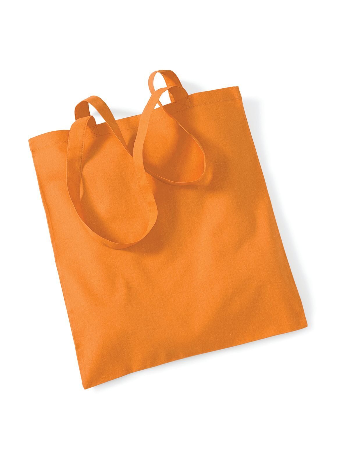 Bolsa reutilizável com alças longas. - ORA - Laranja