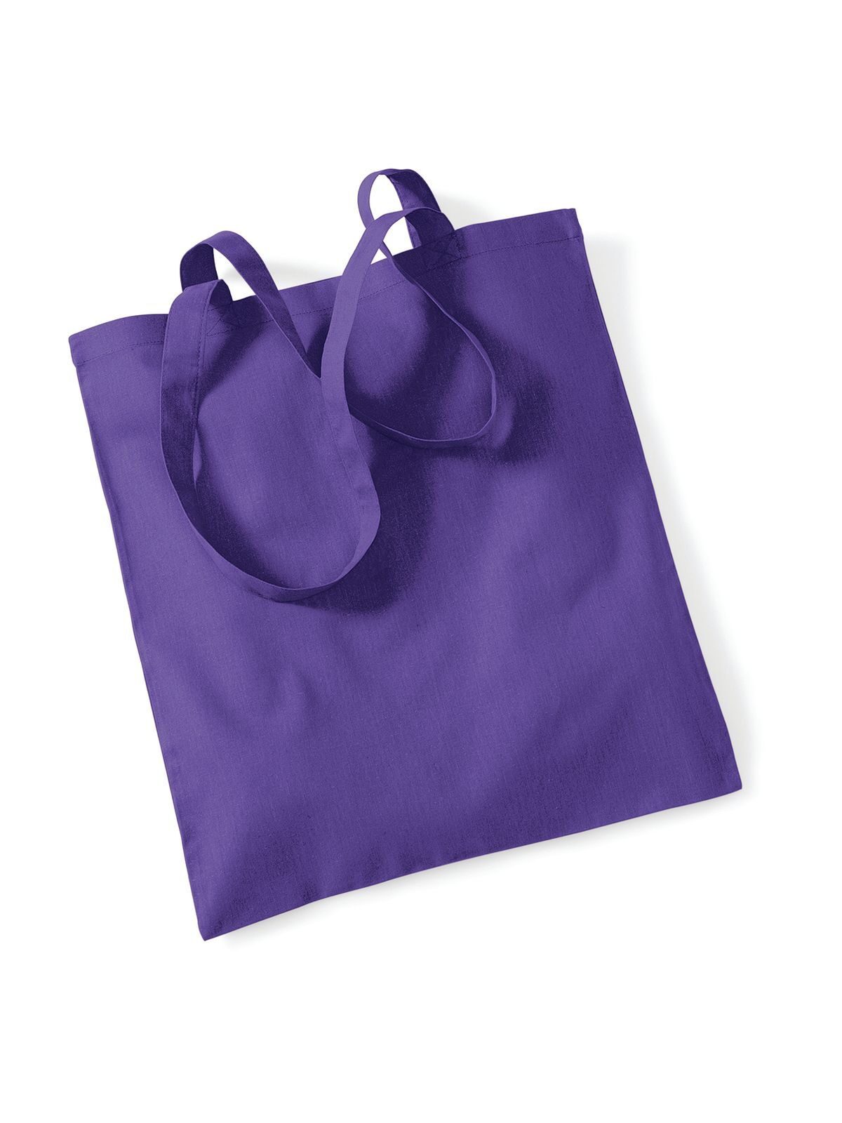 Bolsa reutilizável com alças longas. - PUR - Roxo