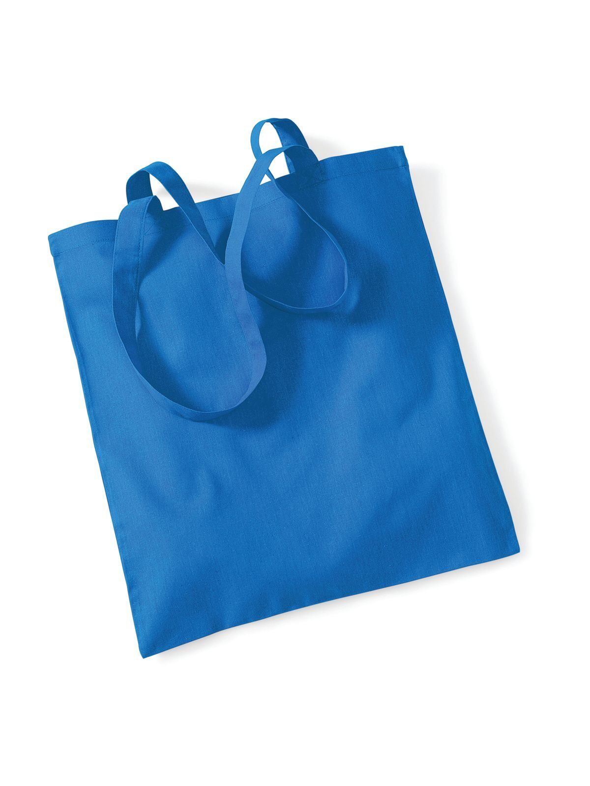 Bolsa reutilizável com alças longas. - SAP - Azul safira