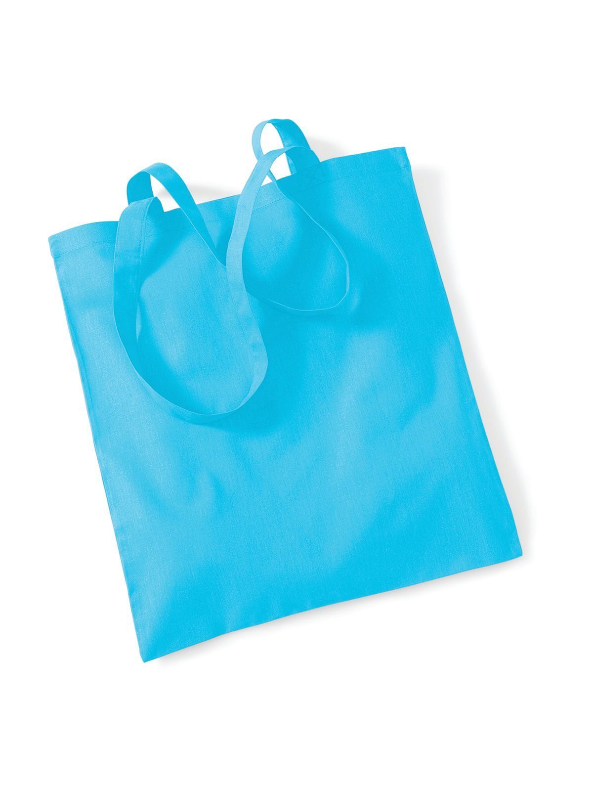 Bolsa reutilizável com alças longas. - SUB - Azul surf