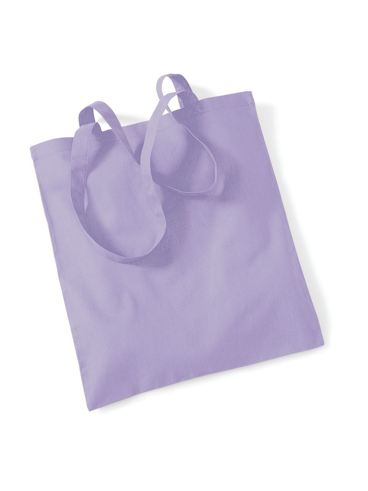 Bolsa reutilizável com alças longas. - LAV - Lavanda