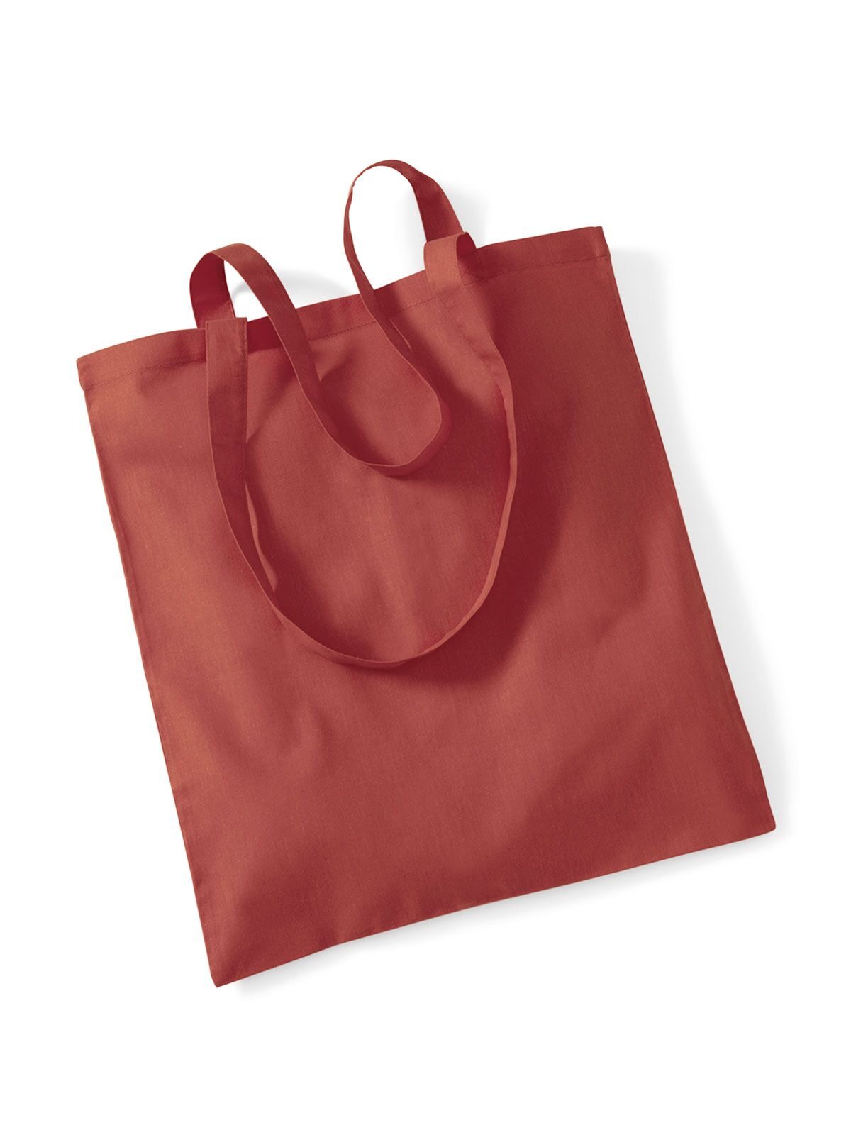 Bolsa reutilizável com alças longas. - RUS - Ferrugem