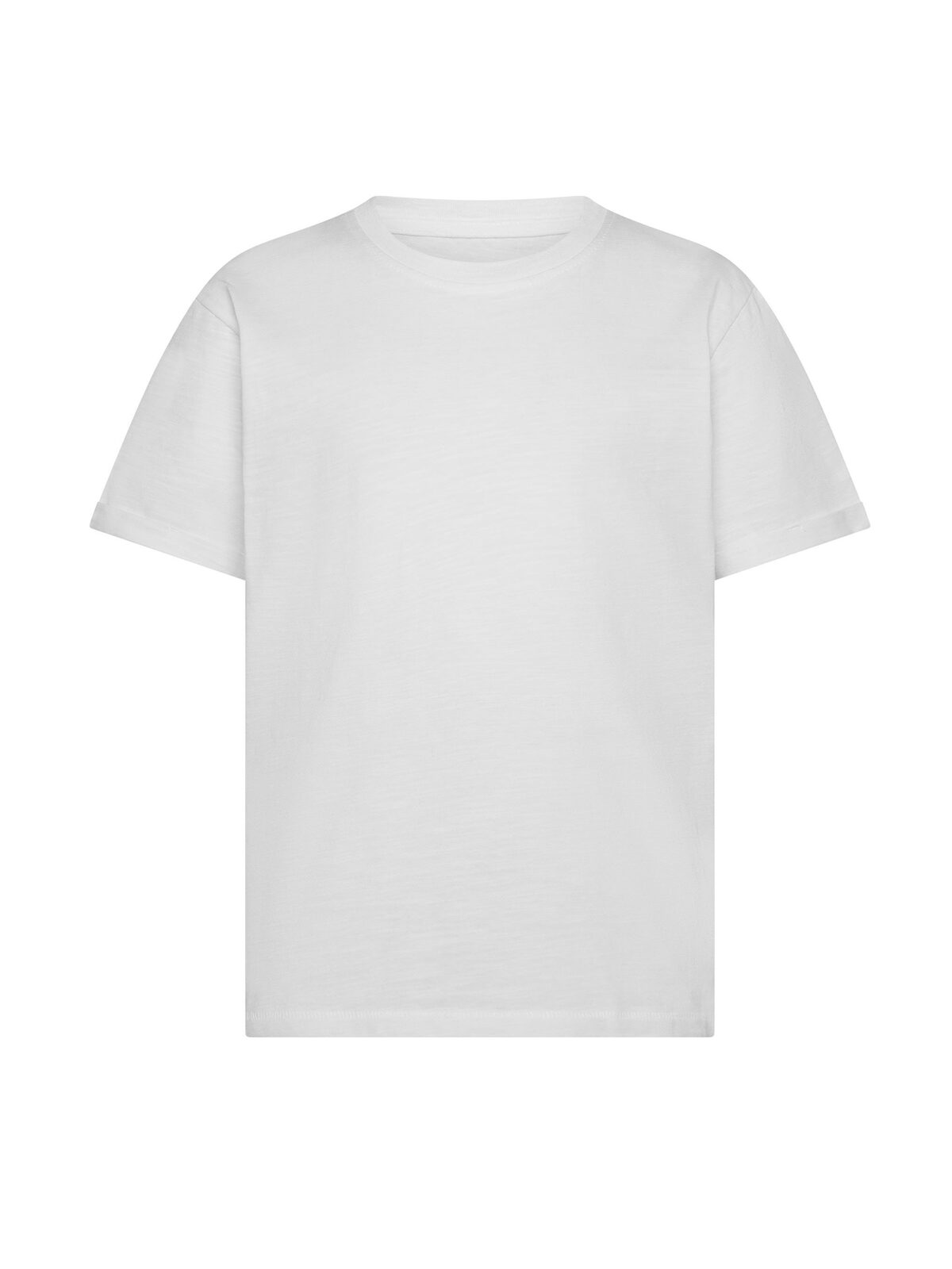 Camiseta infantil Slub - WH - Branco