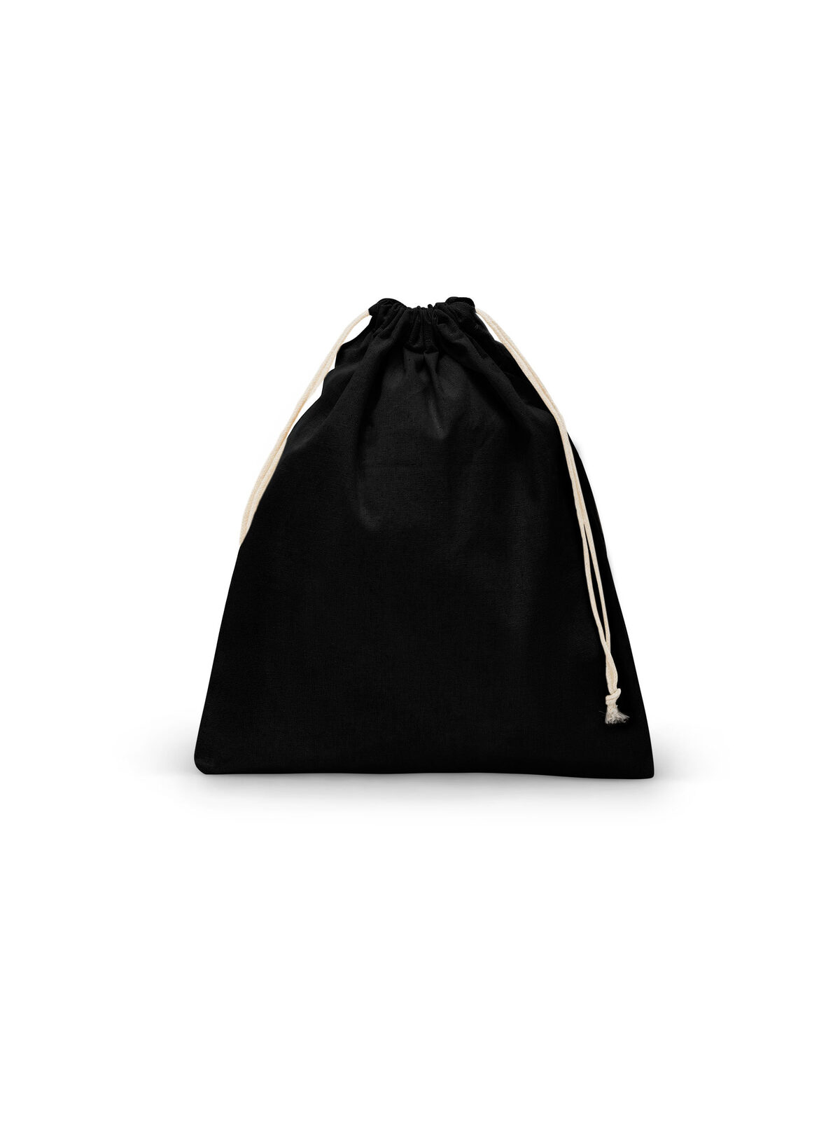 Sacola de algodão orgânico M - BK - Bk-Preto