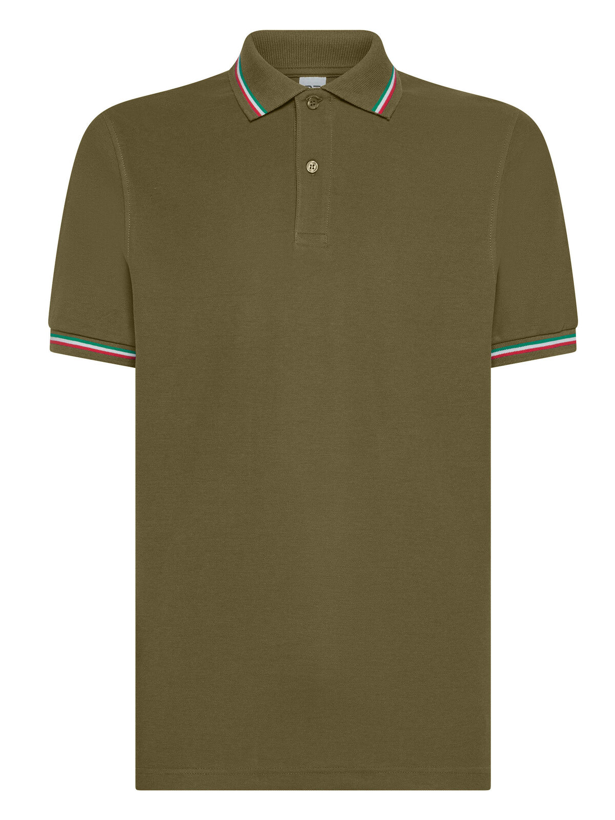 Polo Tricolor Itália - OL - Olive
