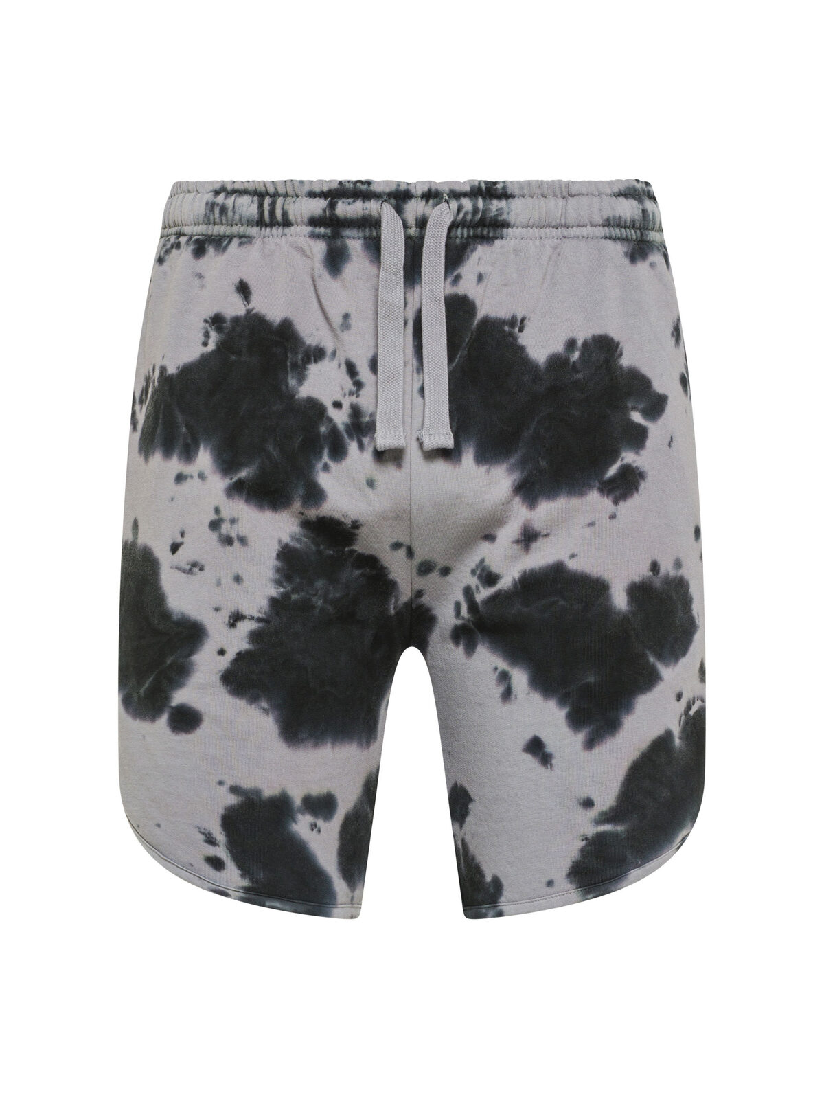 Shorts sem gênero - Rosarito - TDOV1 - Tie Dye sobre cores cinza