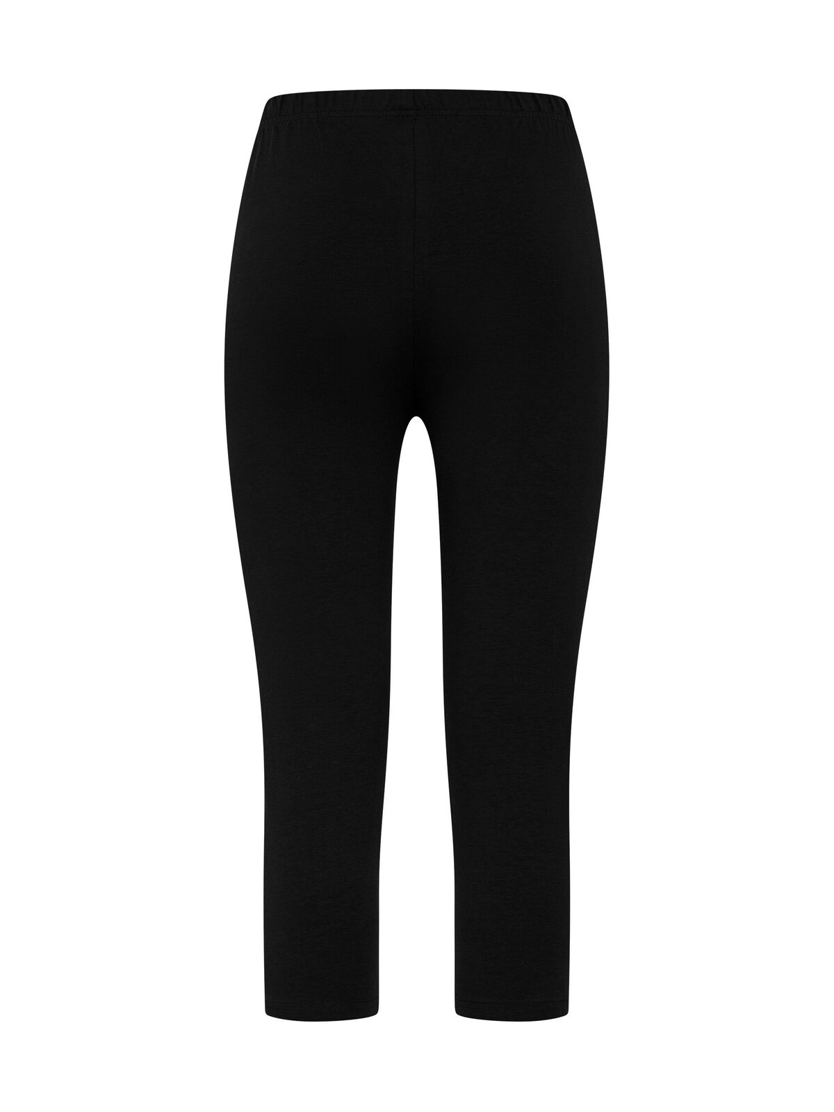 Calças legging femininas 3/4 - BK - BK-PRETO