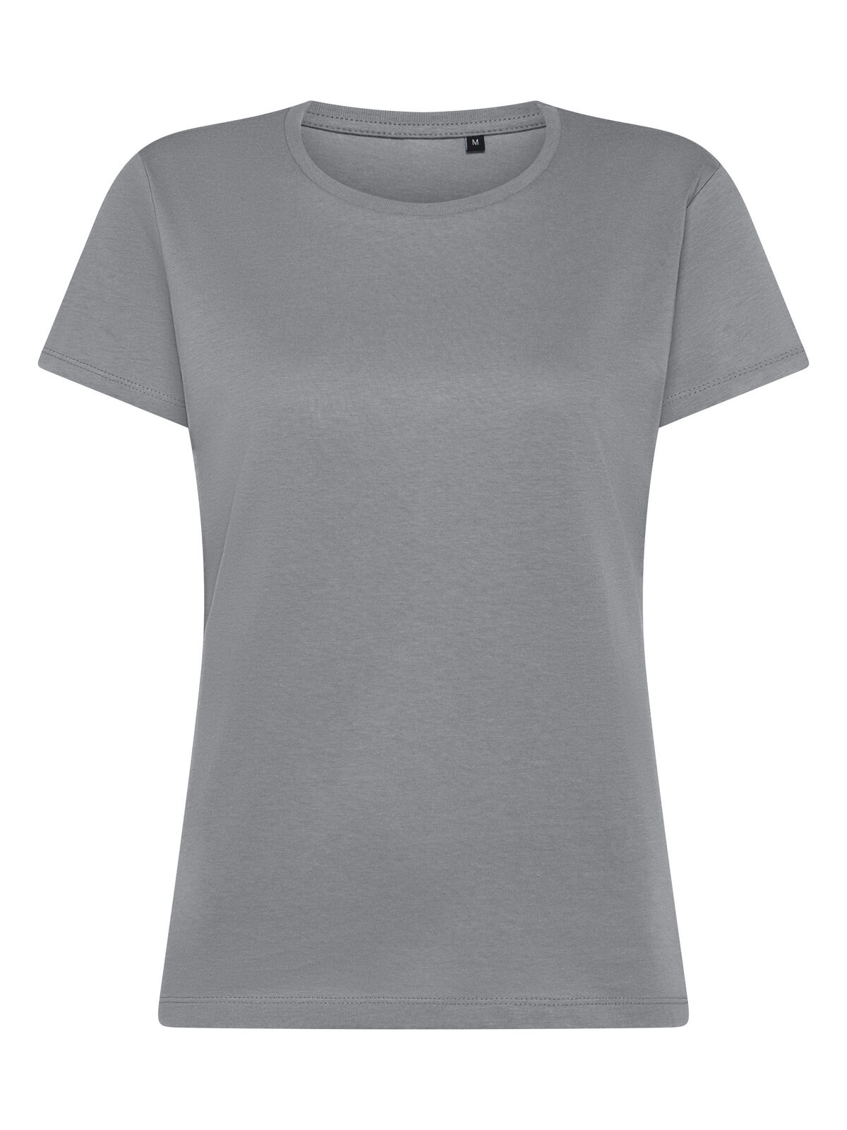 Camiseta feminina Moon Organic - LG - Cinza Claro