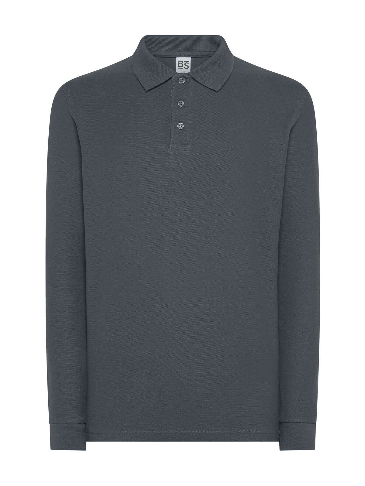 Polo Evolution LS - DG - Cinza escuro