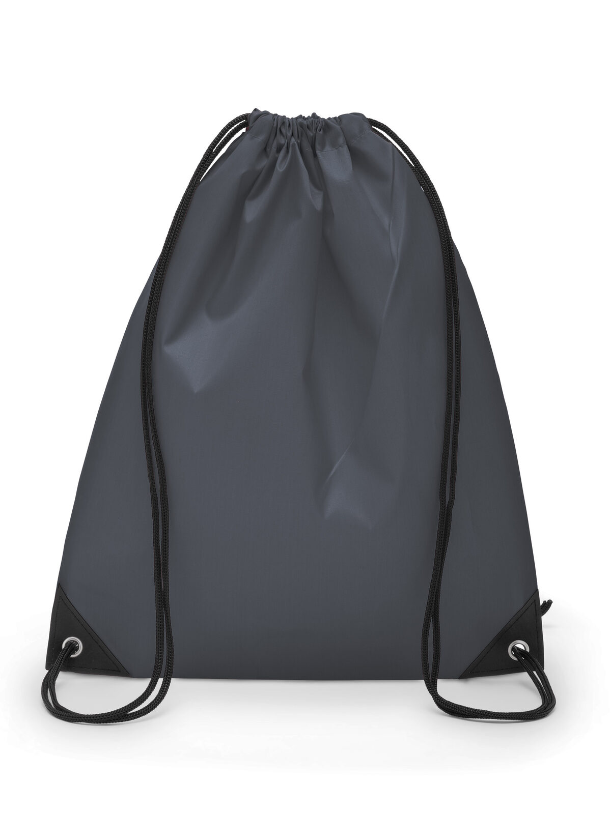 Bolsa de ginástica em poliéster - DG - Cinza escuro