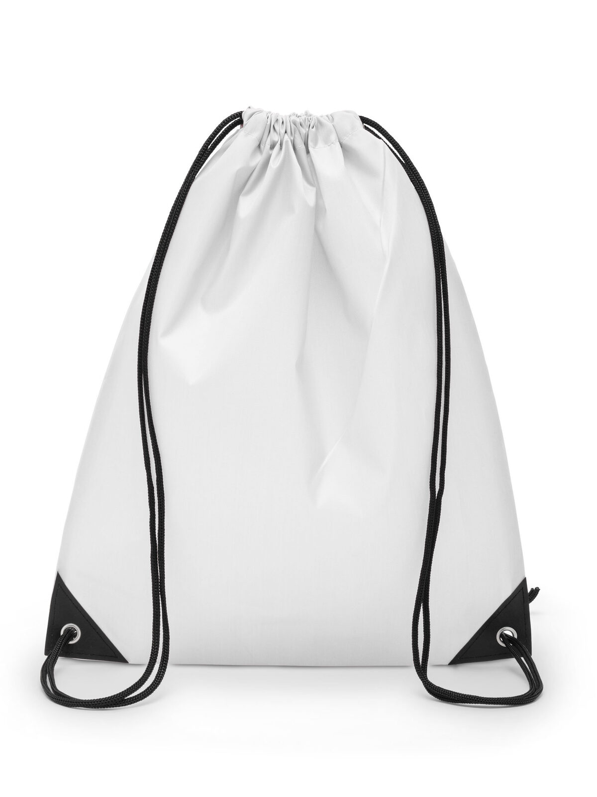 Bolsa de ginástica em poliéster - WH - Branco