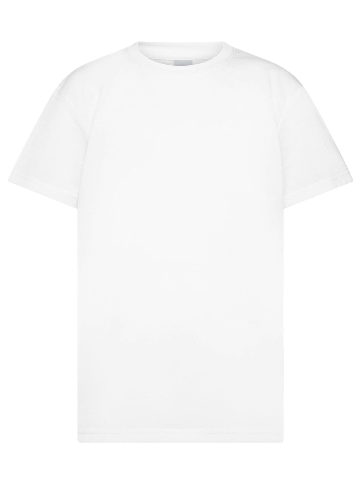 Camiseta infantil com toque de algodão - WH - Branco