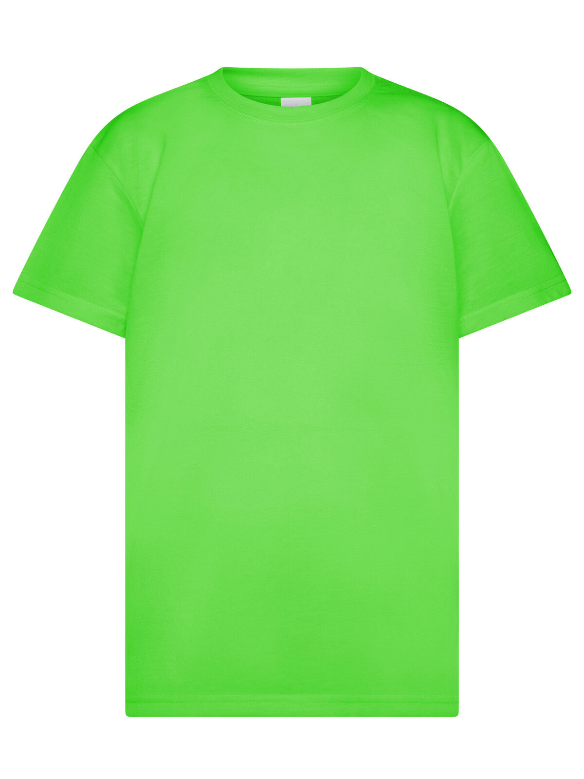 Camiseta infantil com toque de algodão - GRFL - GREEN FLUO