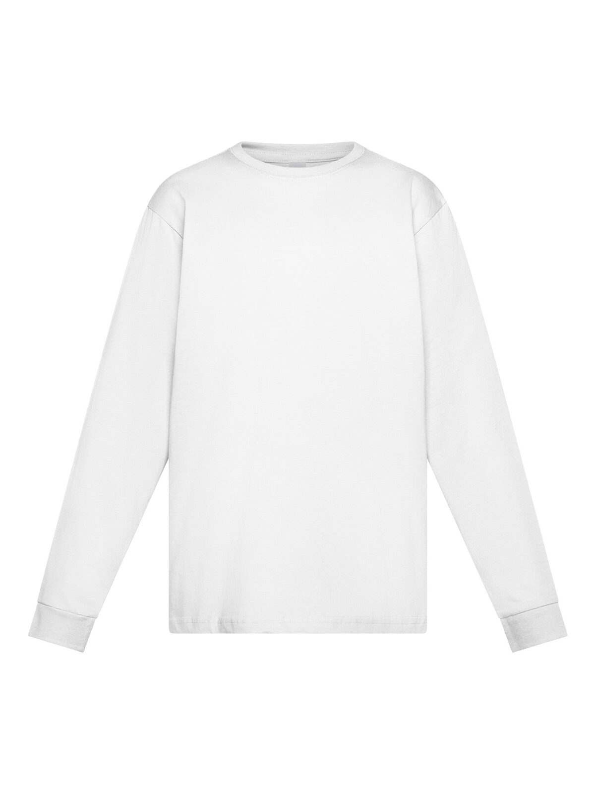 Camiseta infantil de manga comprida Evolution - WH - Branco