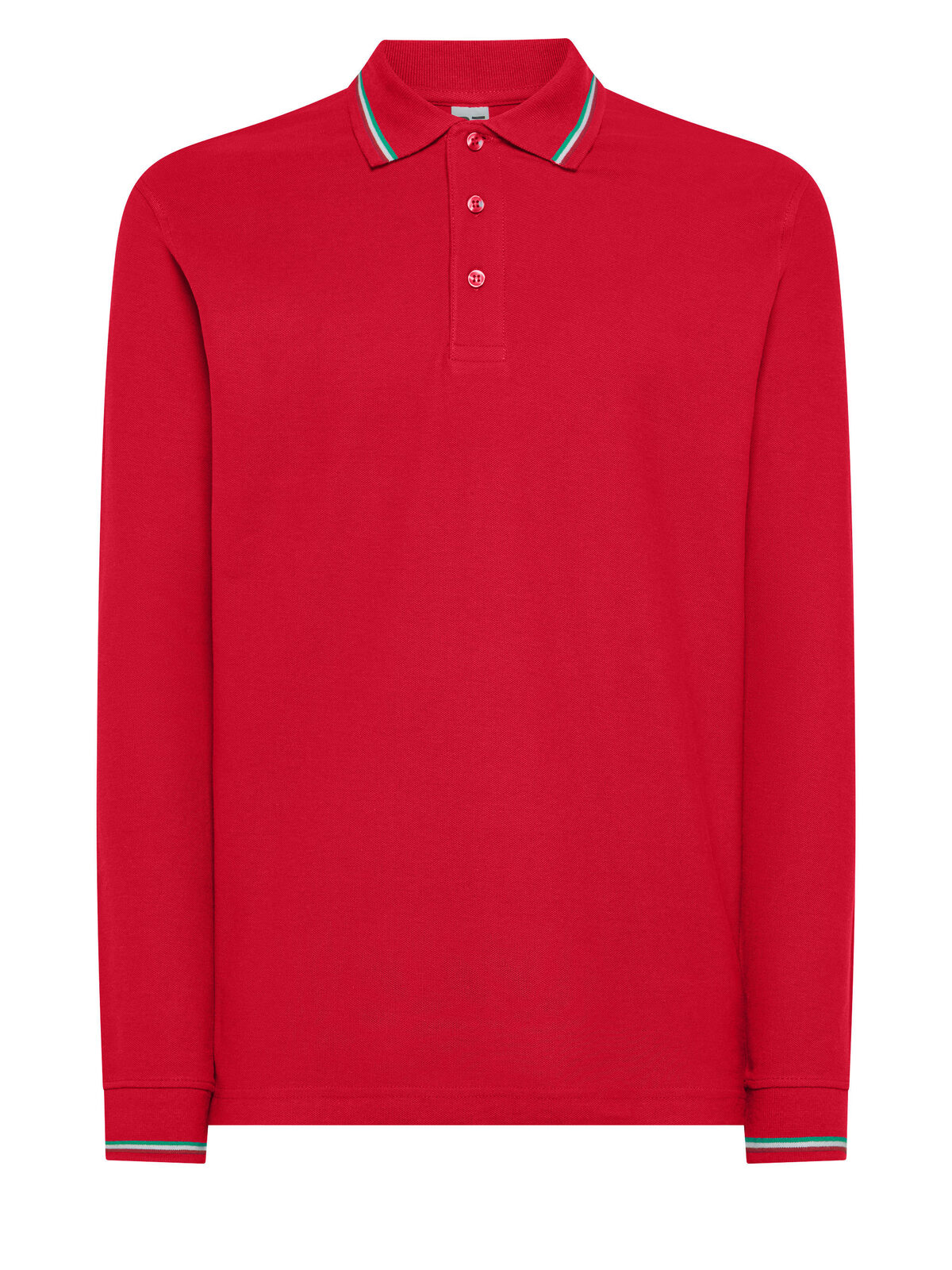Polo de manga comprida da Itália - RD - RD-RED