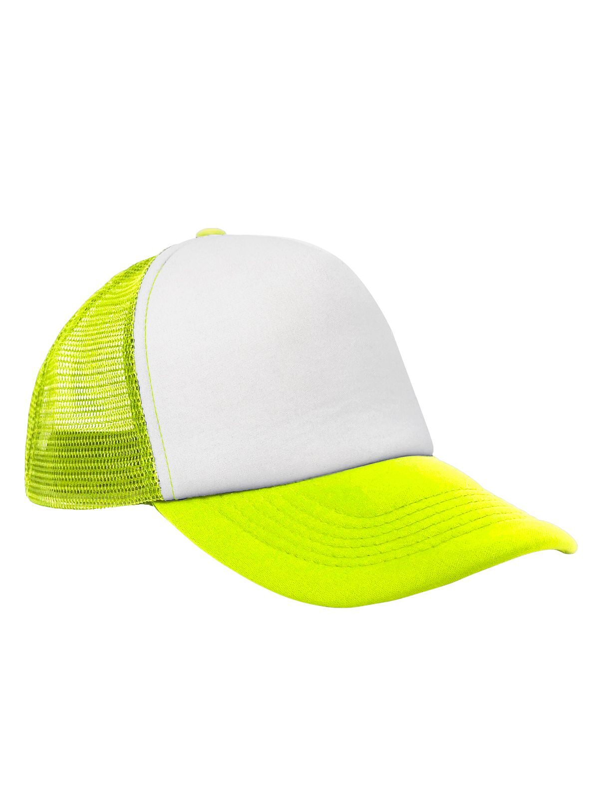 Glamour - YFWH - Amarelo Fluorescente/Branco